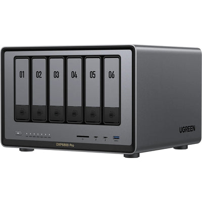 Ugreen nasync dxp6800 pro (gris, 2x 10 go, HDMI, Thunderbolt 4 (40 go s))