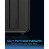 Terramaster f6-424 max nas (noir, 2x 10GBe, USB, HDMI)
