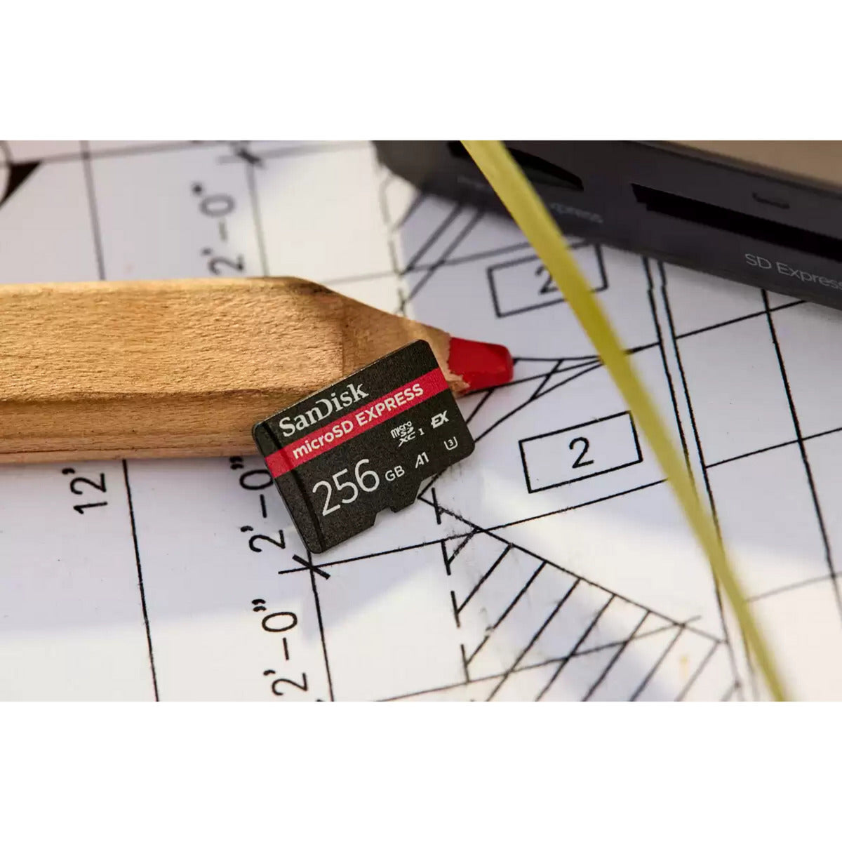 Carte mémoire Sandisk microSD express 512 Go (noir, classe 3 (u3))
