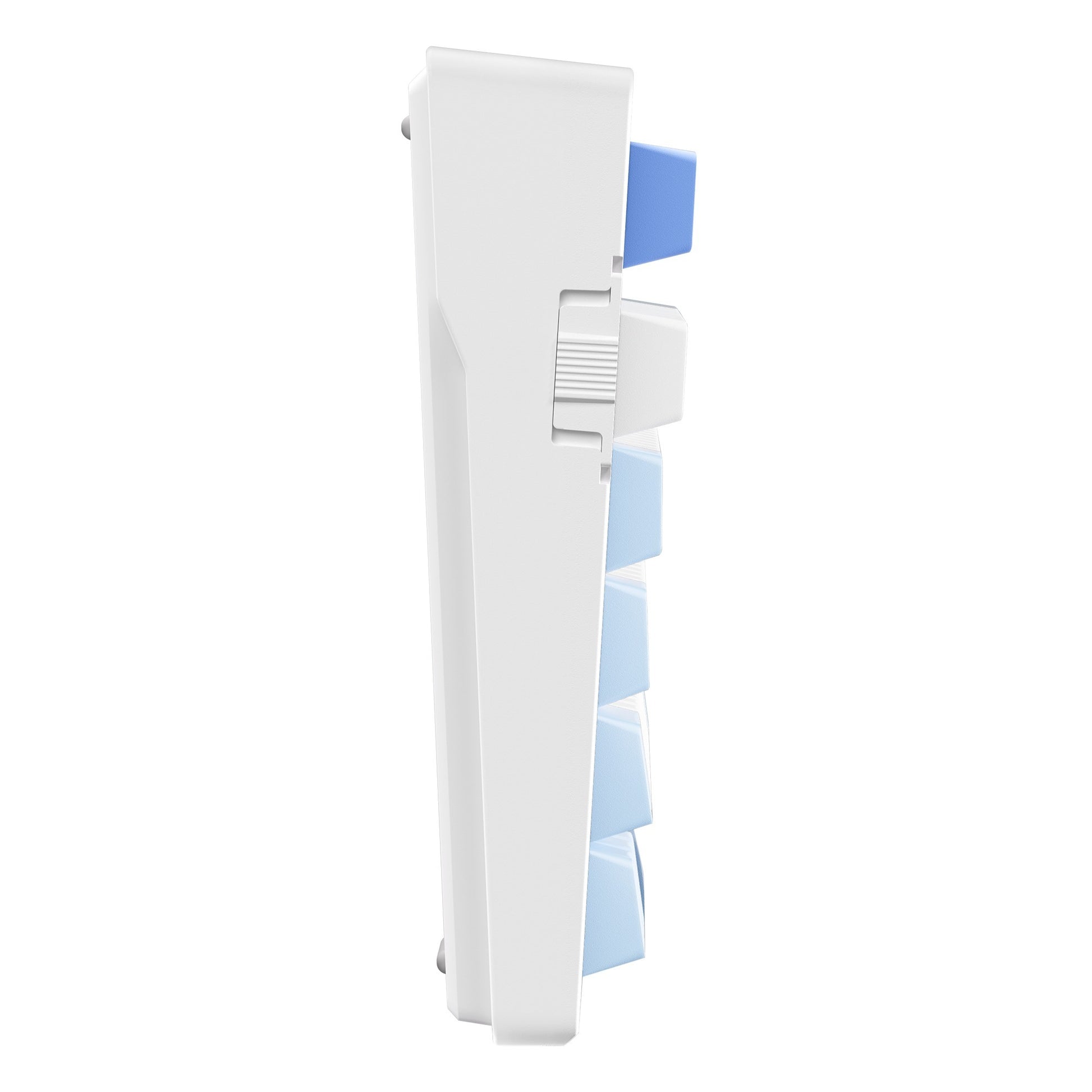 Clavier de jeu mécanique à structure de joint tri-mode Mchose G75 Pro (bleu, disposition américaine, KTT Cabbage Tofu V2, 75 %, RVB, échange à chaud, PBT Double-Shot, Bluetooth USB-C 2,4 GHz)