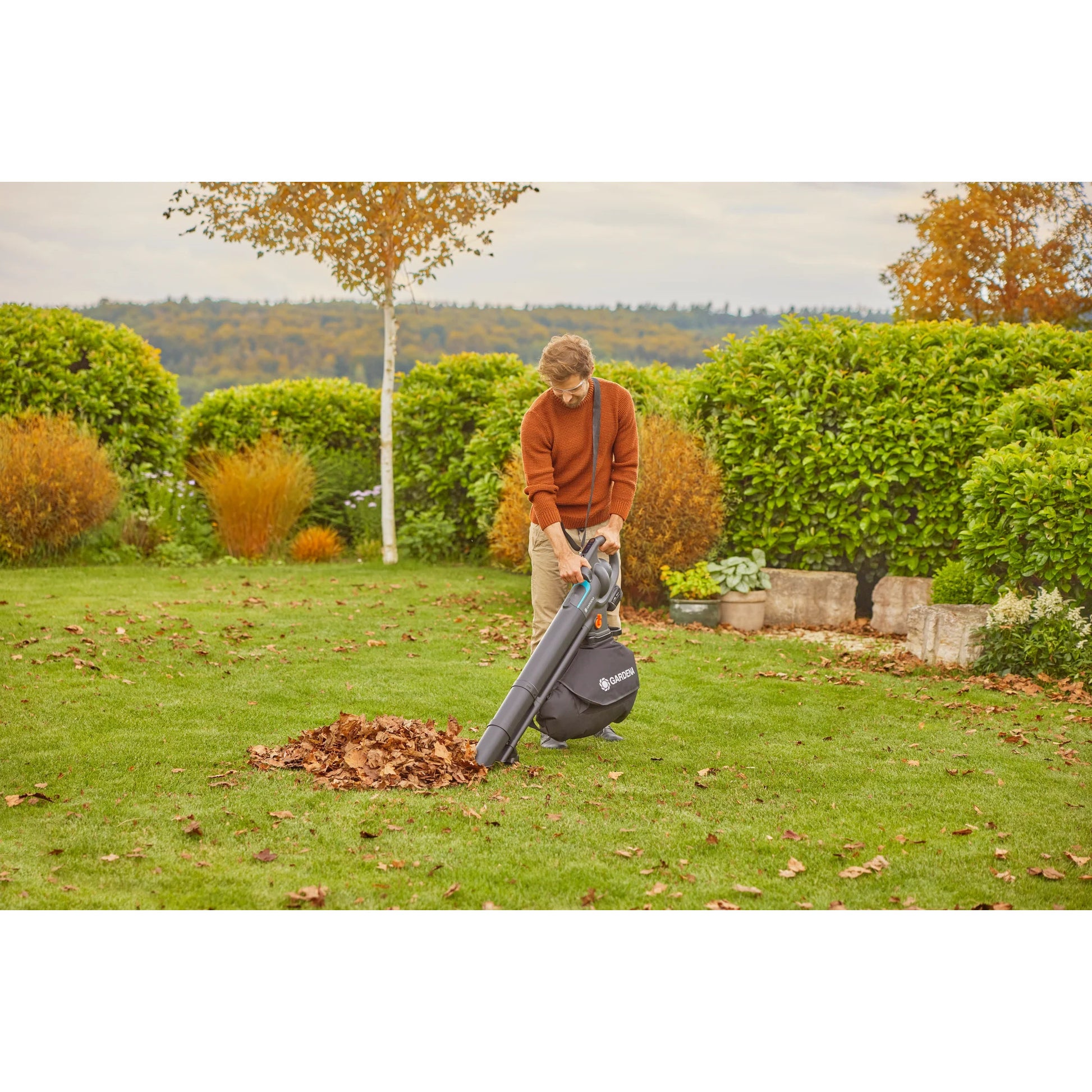 Souffleur de feuilles à batterie Gardena powerjet 18v p4a solo
