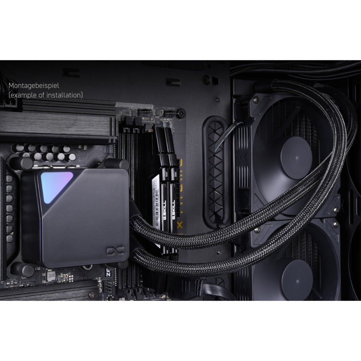 Alphacool core océan t38 280 refroidissement par eau (noir)