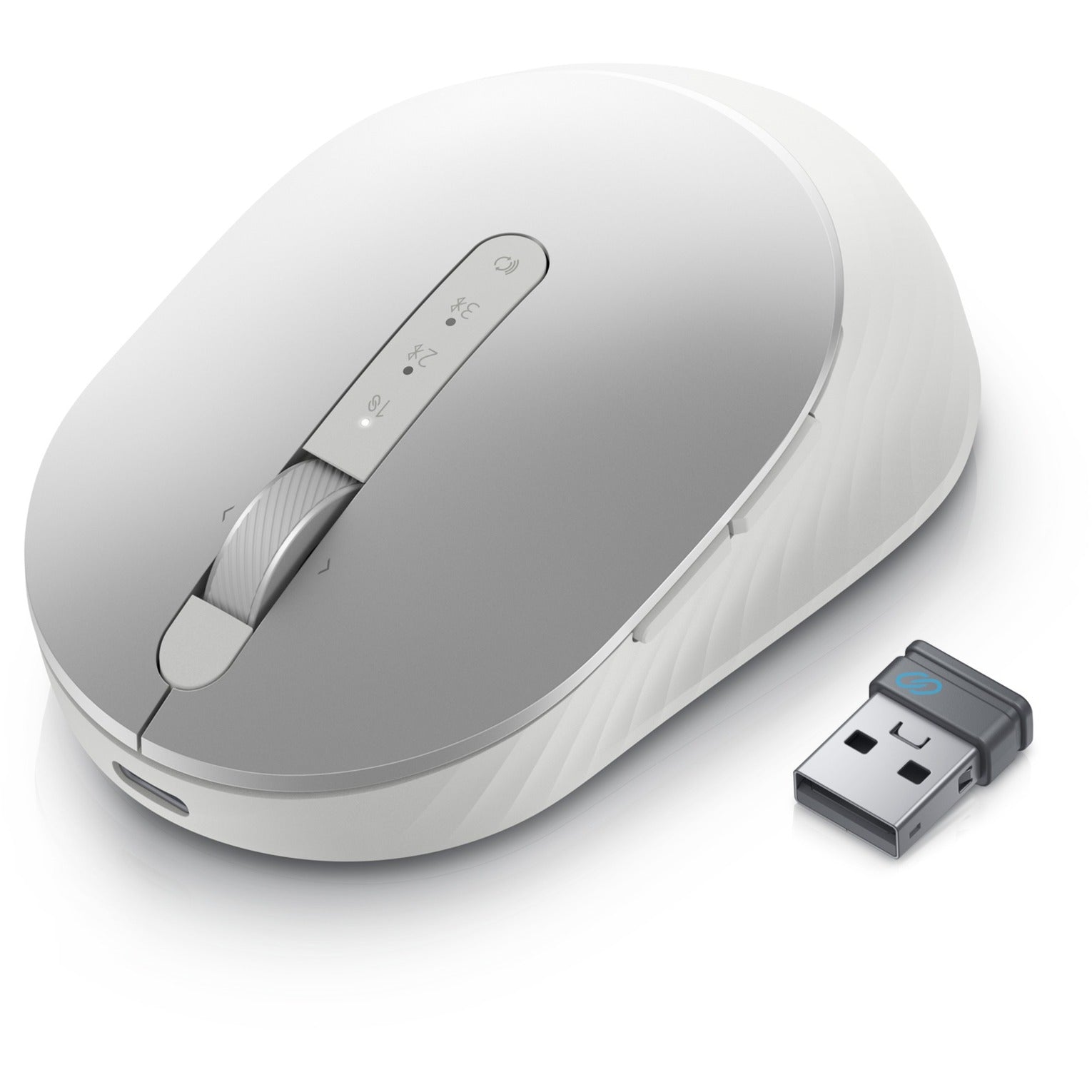 Souris compacte Dell pro premium - ms7421w (blanc argenté, 1 000 - 4 000 dpi)