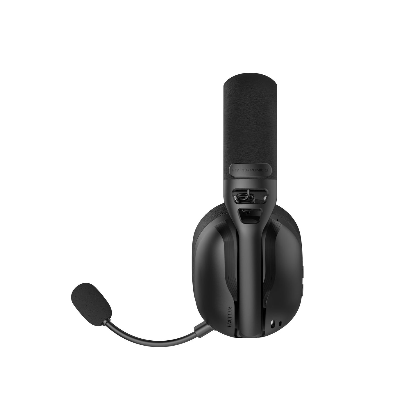 Hator hyperpunk 3 casque de jeu sans fil (noir, 2,4 GHz Bluetooth 5.4 USB-C)