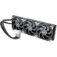Refroidissement par eau Silverstone xe420 (argent noir)