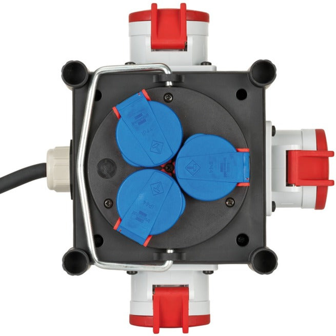 Brennenstuhl Distributeur de courant en caoutchouc compact BSV 3 ls E 16 2 I