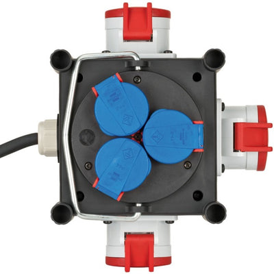 Brennenstuhl Distributeur de courant en caoutchouc compact BSV 3 ls E 16 2 I