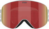 Bliz flow brown w red multi - masque de ski - afbeelding 2