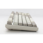 Ducky origin vintage, clavier (gris, disposition américaine, rouge cerise mx, échange à chaud, touches pbt double-shot) - afbeelding 3