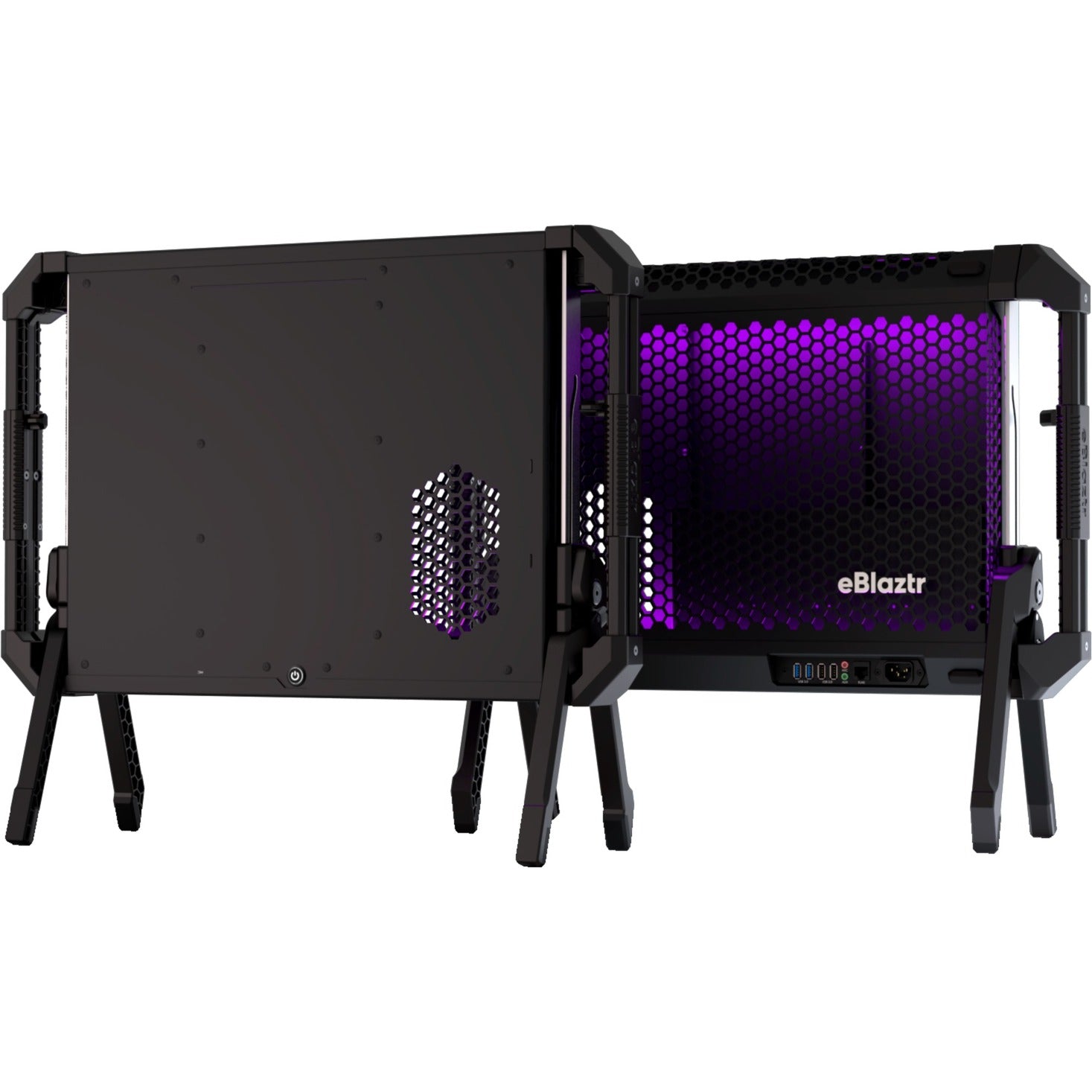 Eblaztr boîtier PC boîtier de bureau (noir (mat))
