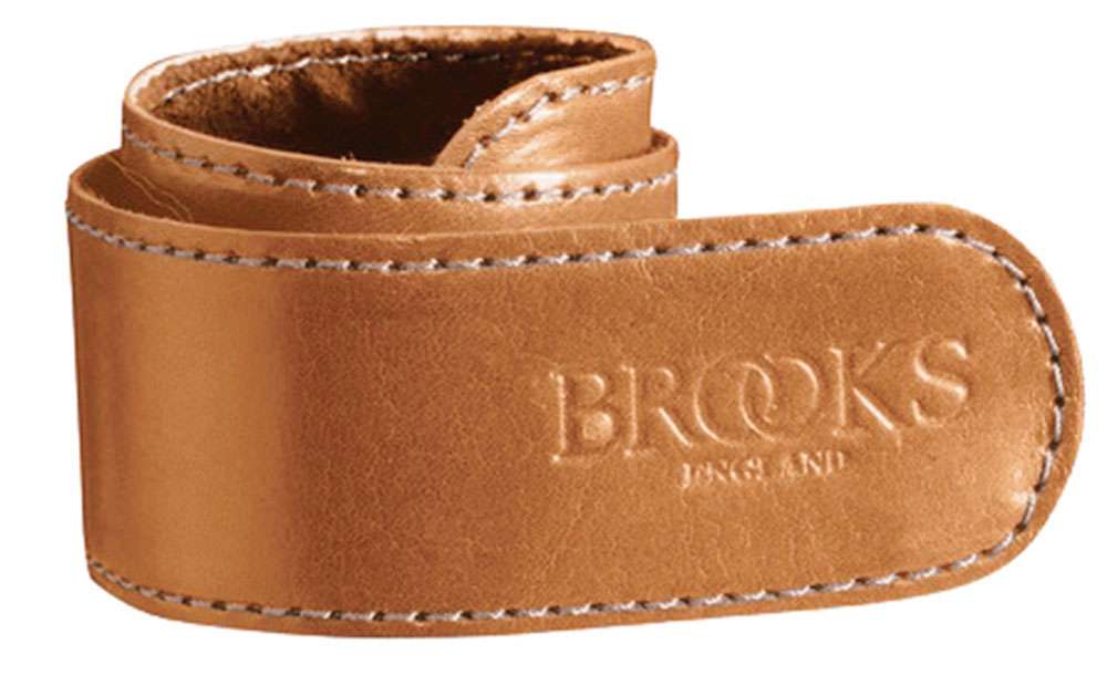 Brooks Broekklem en cuir miel