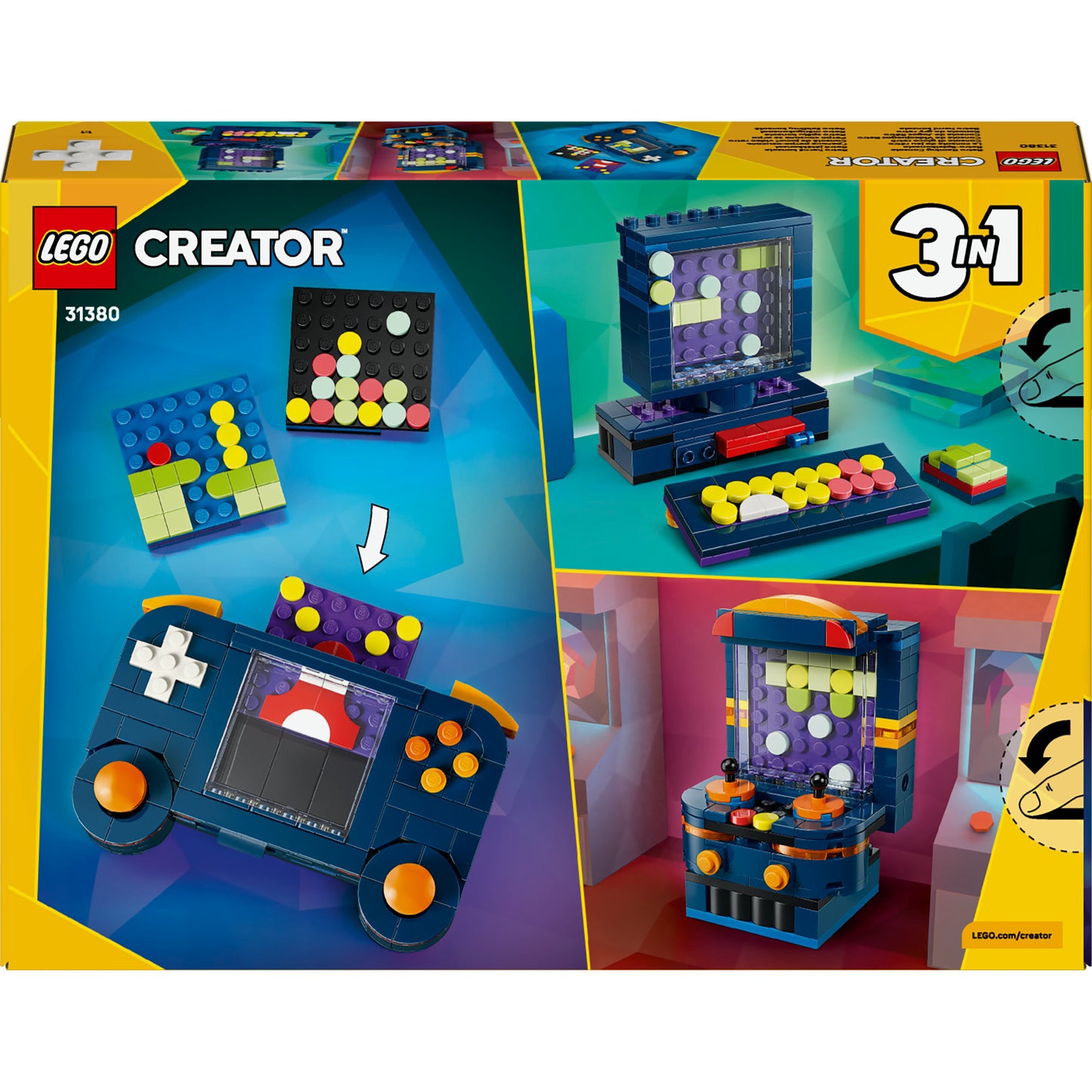Console de jeu rétro Lego Creator 31380