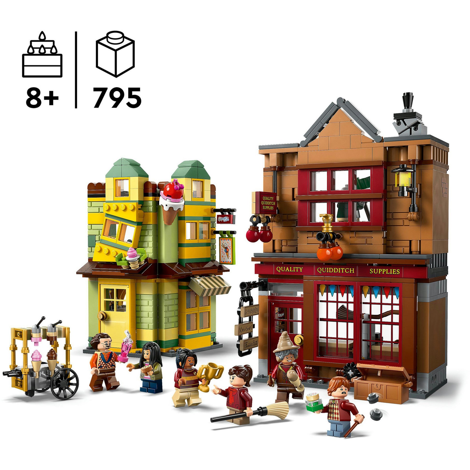 LEGO 76452 Harry Potter Zwik Bandage Zwerkbalpaleis et glacier