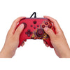 Manette Powera Advantage avec câble pour Xbox Series X|s - Red Fire (rouge, Xbox Series X|s, Xbox One, PC)