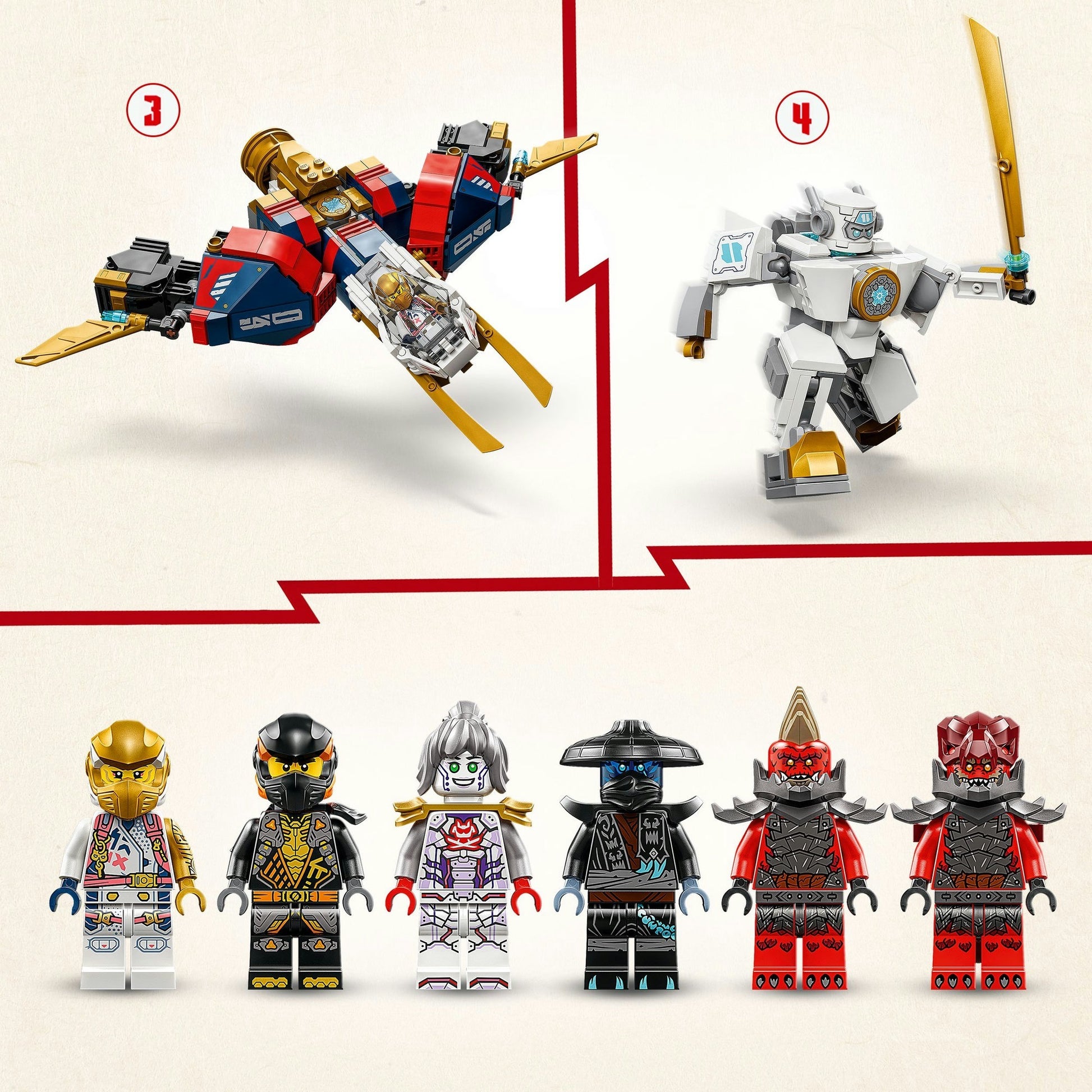 LEGO LEGO NINJAGO 71834 Ultra-Combomecha de Zane