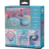 Powera Lucidsound LS10 Casque de jeu filaire – Casque de jeu supra-auriculaire Ocean Waves (bleu clair violet, Playstation 5, Playstation 4, Xbox Series X|s, Xbox One, PC, mobile) - afbeelding 12