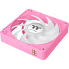 Thermaltake ct120 ex argb sync ventilateur de refroidissement pour PC rose (pack de 3 ventilateurs) ventilateurs de boîtier (rose, 3 pièces, 120 x 120 x 25 mm, pwm)