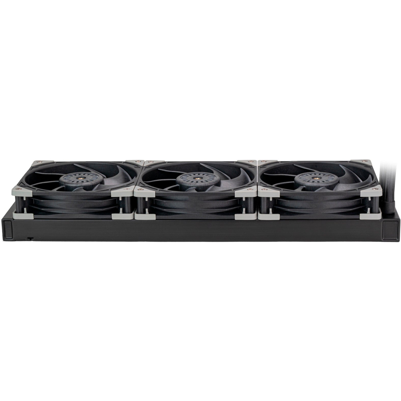 Refroidissement par eau Silverstone xe420 (argent noir)