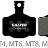 Plaquettes de disque Galfer Bike Performance pour Magura Campagnolo