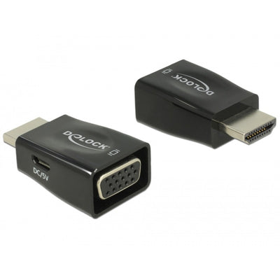 Adaptateur féminin Dellock Hdmi-A mâle> VGA