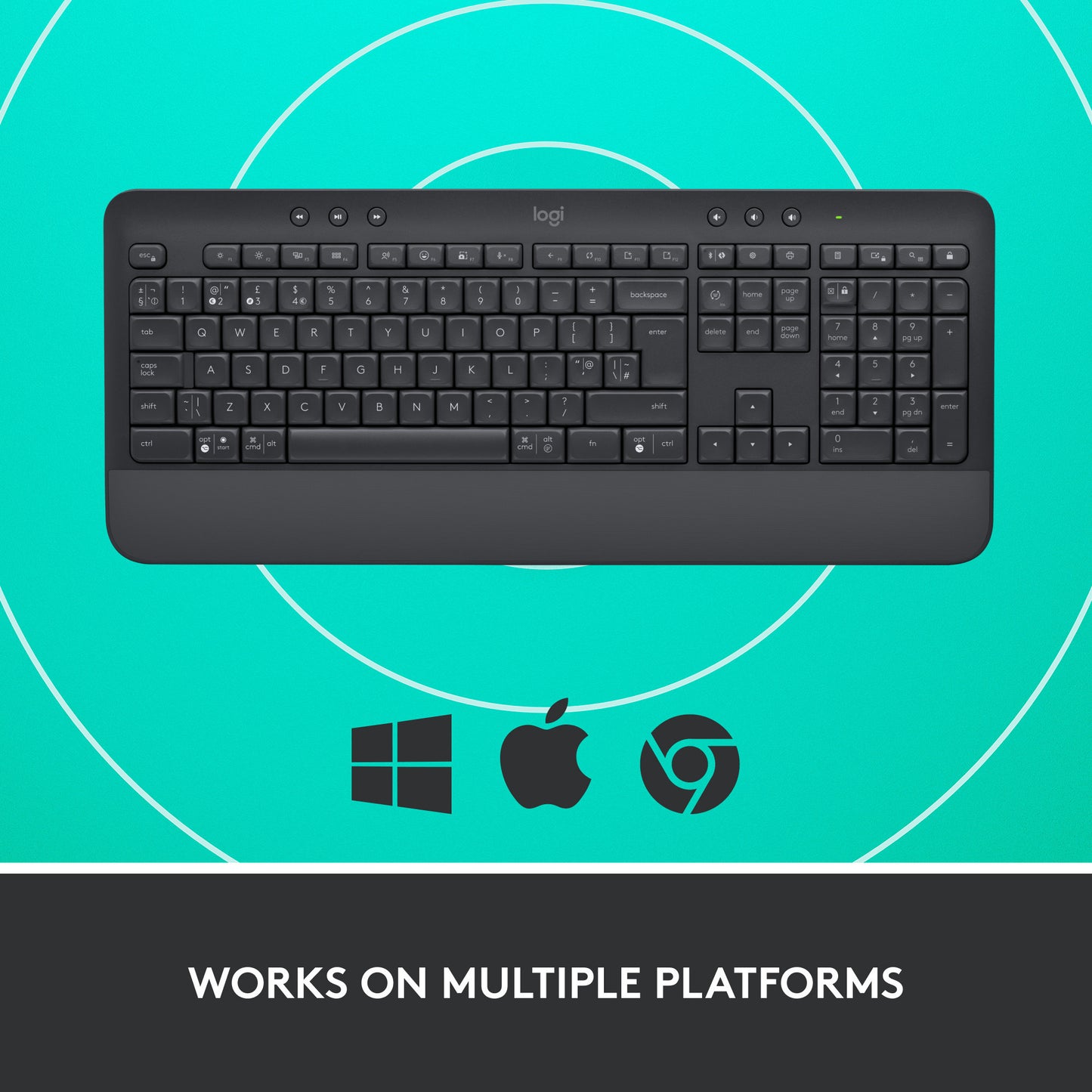 Logitech Signature K650 Wireless Comfort Keyboard (clavier sans fil confortable)