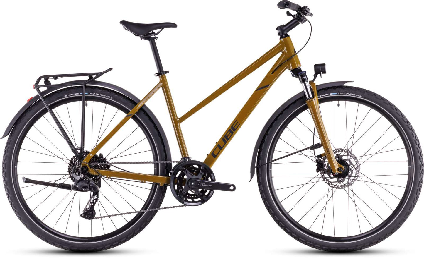 Cube nature pro lady allroad willowgreen'n'black