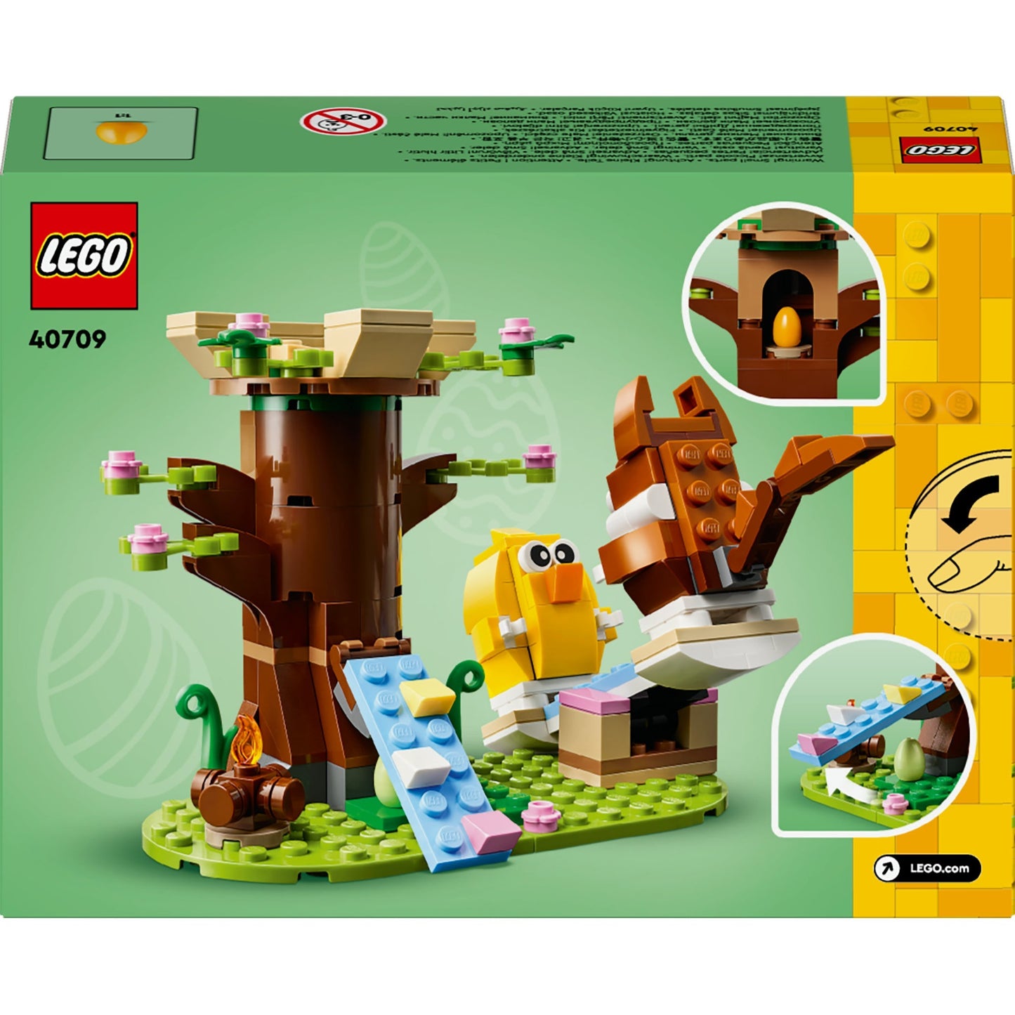 LEGO emblématique 40709 Jardin de jeu d'animaux au printemps