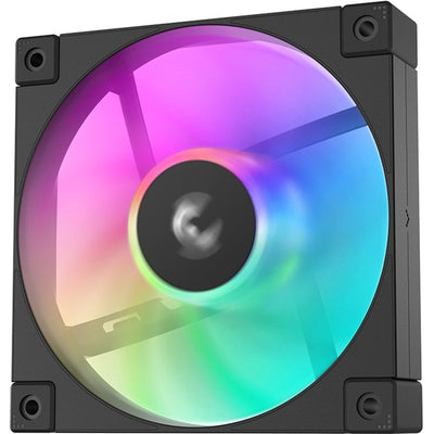 Ventilateurs de boîtier Deepcool fd12 argb (noir, 3 pièces, 120 x 120 x 25 mm, pwm, 3 pièces, connecteur de ventilateur pwm 4 broches)