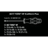 Wera 367 7 Torx HF Tournevis Set Kraftform Plus +