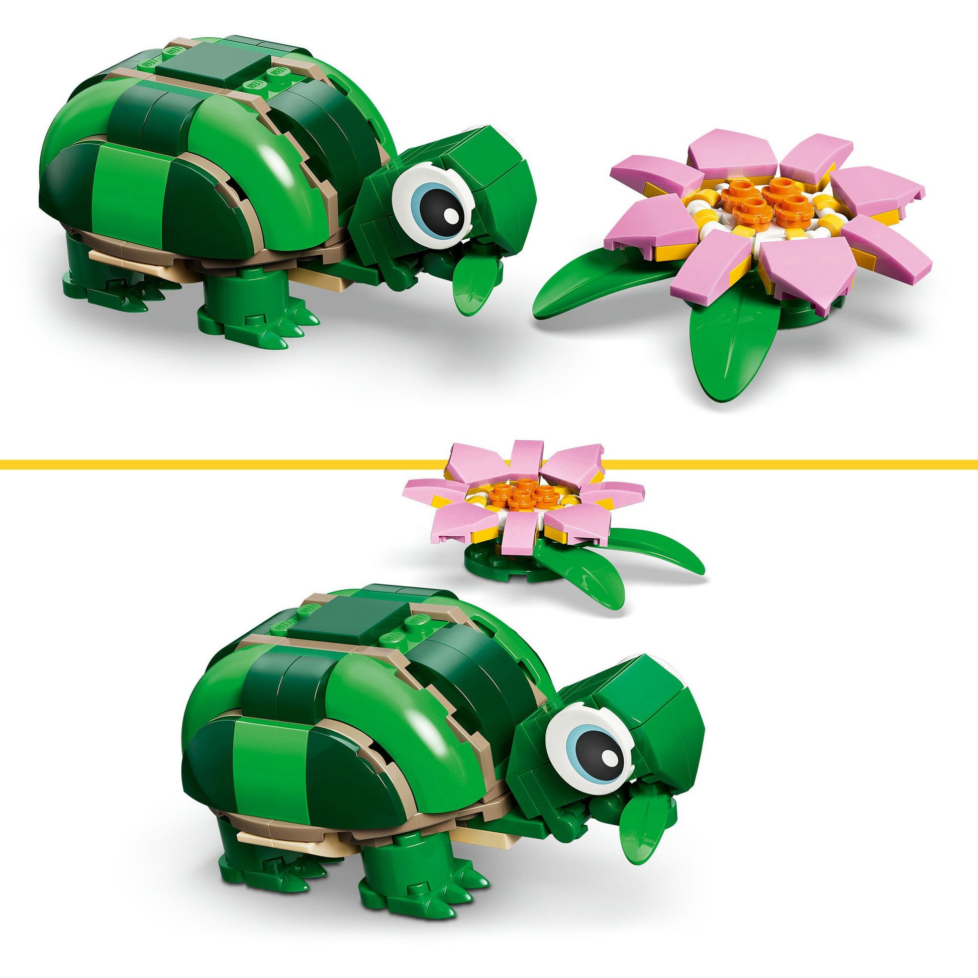 Lego Creator 31377 Tortue avec nénuphar | 2 pièces