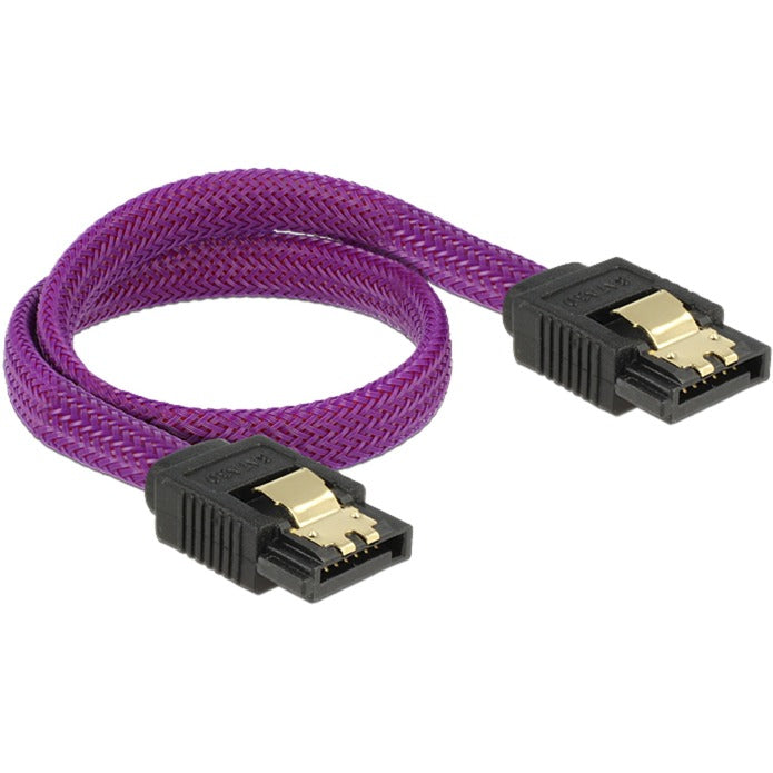 Delock Sata 6 Go s 30 cm Violet