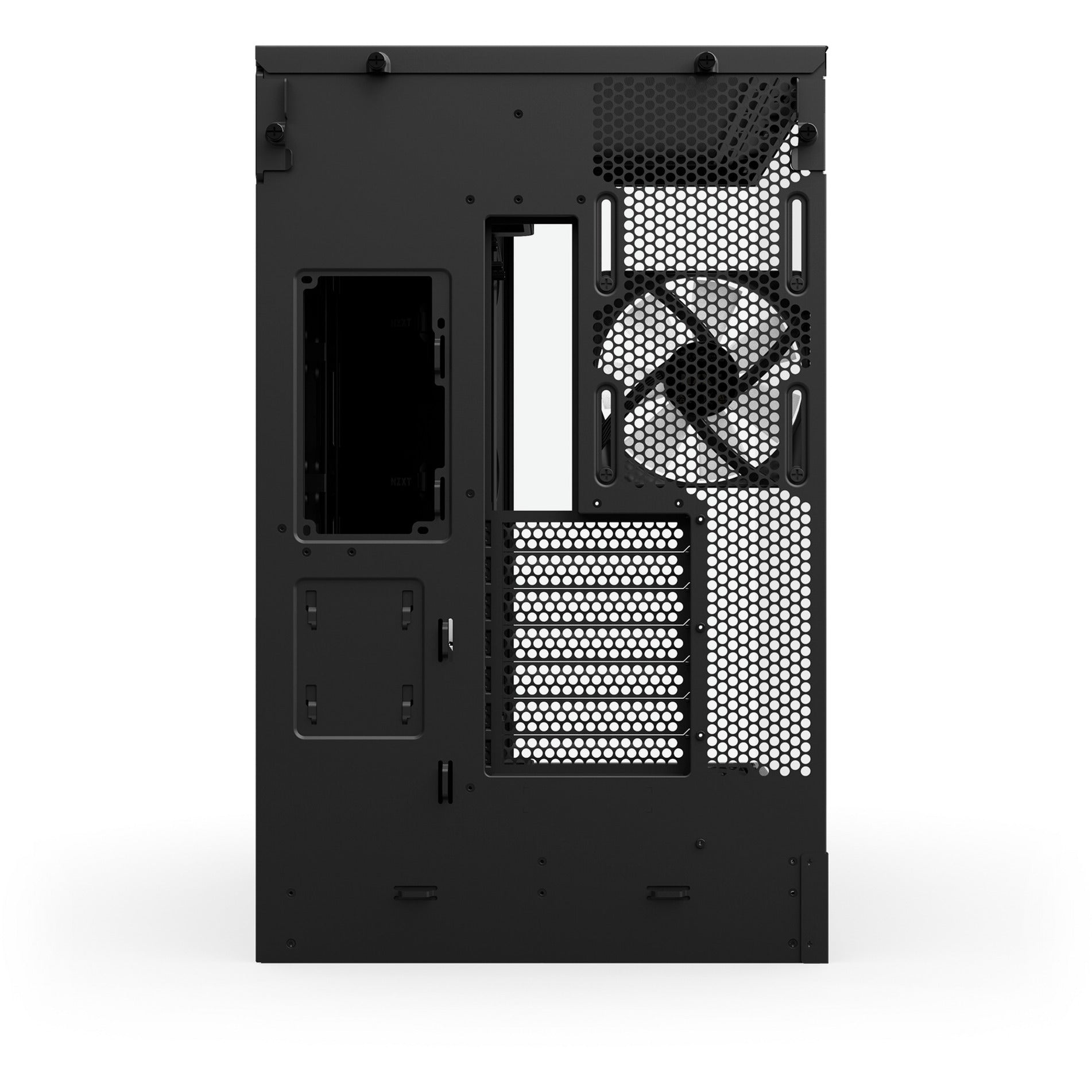 Boîtier tour midi Nzxt h9 flow rgb+ (noir (mat) | 2x usb-a | 1x usb-c | rgb | verre trempé)