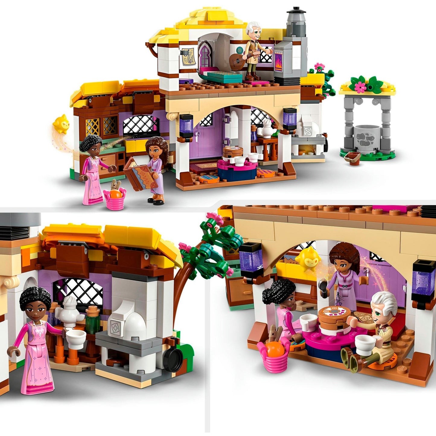 Lego Disney - Jouet de construction La maison d'Asha (43231)