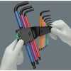 Wera Zuss Keys Set Torx 967 9 TX BO MULTICOLOUR 1 SB
