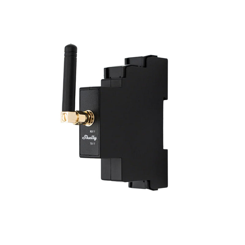 Module d'extension complémentaire Shelly pro lora (noir)