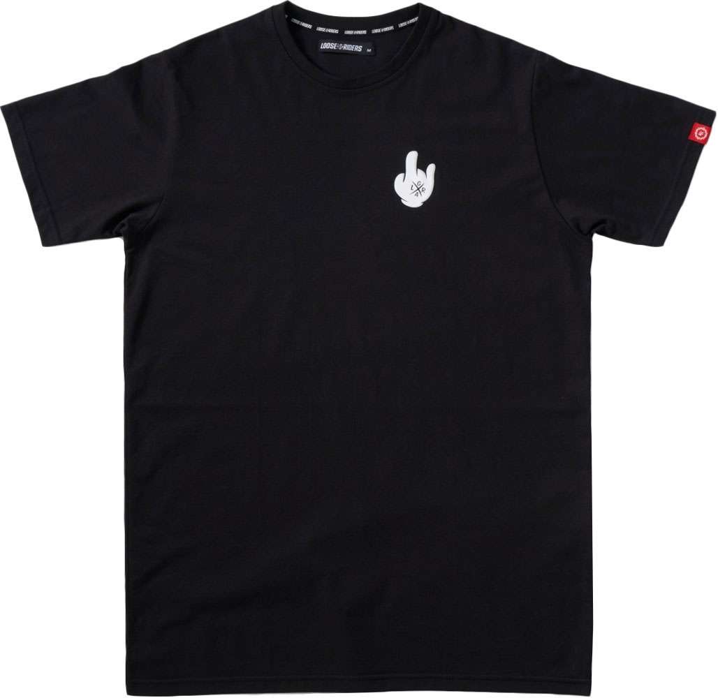 Loose riders shred noir - tee-shirt technique