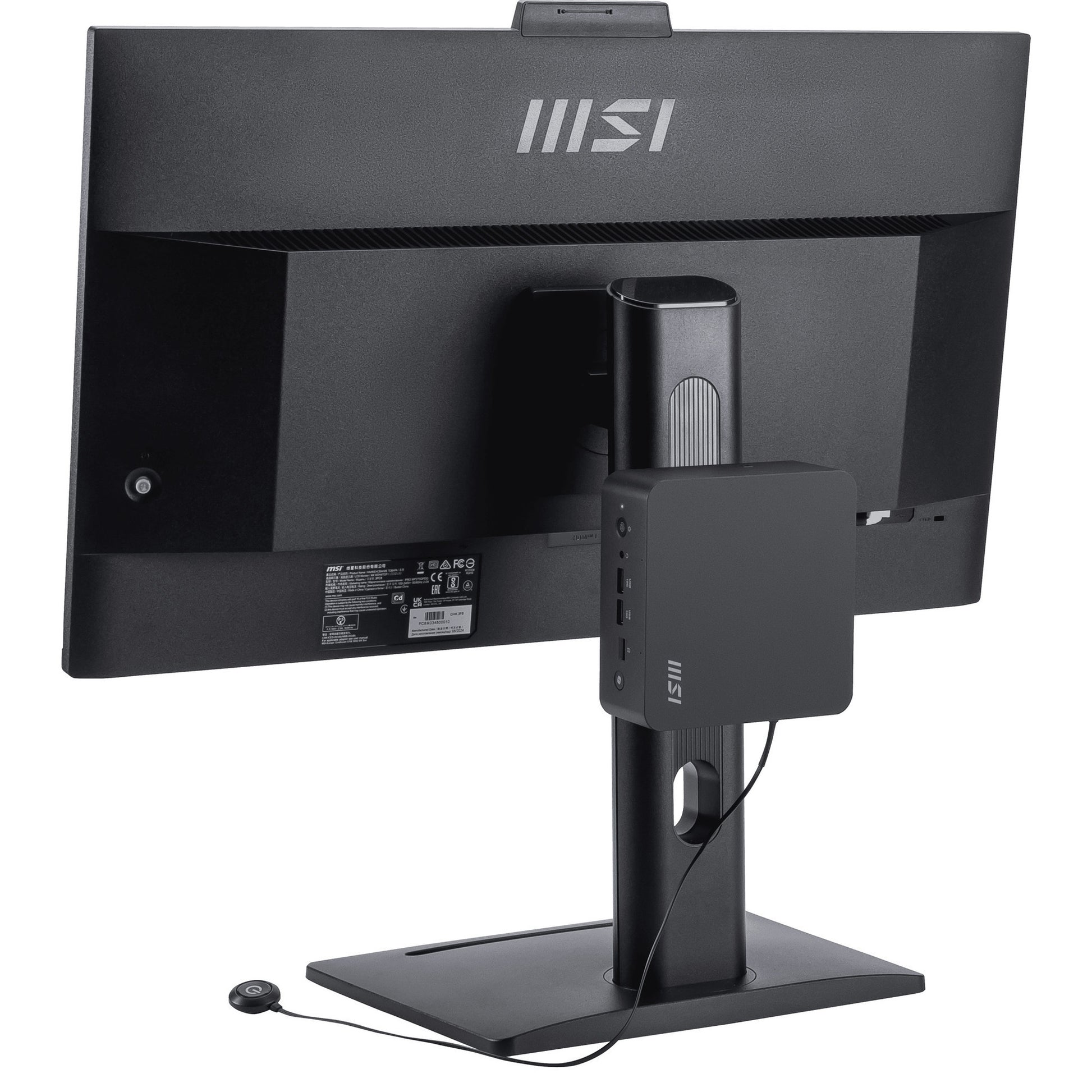 Système PC Msi Cubi Nuc AI+ 2MG-007EU (Noir | Core Ultra 7 258 V | Arc Graphics 140 V | 32 Go | SSD 1 To)