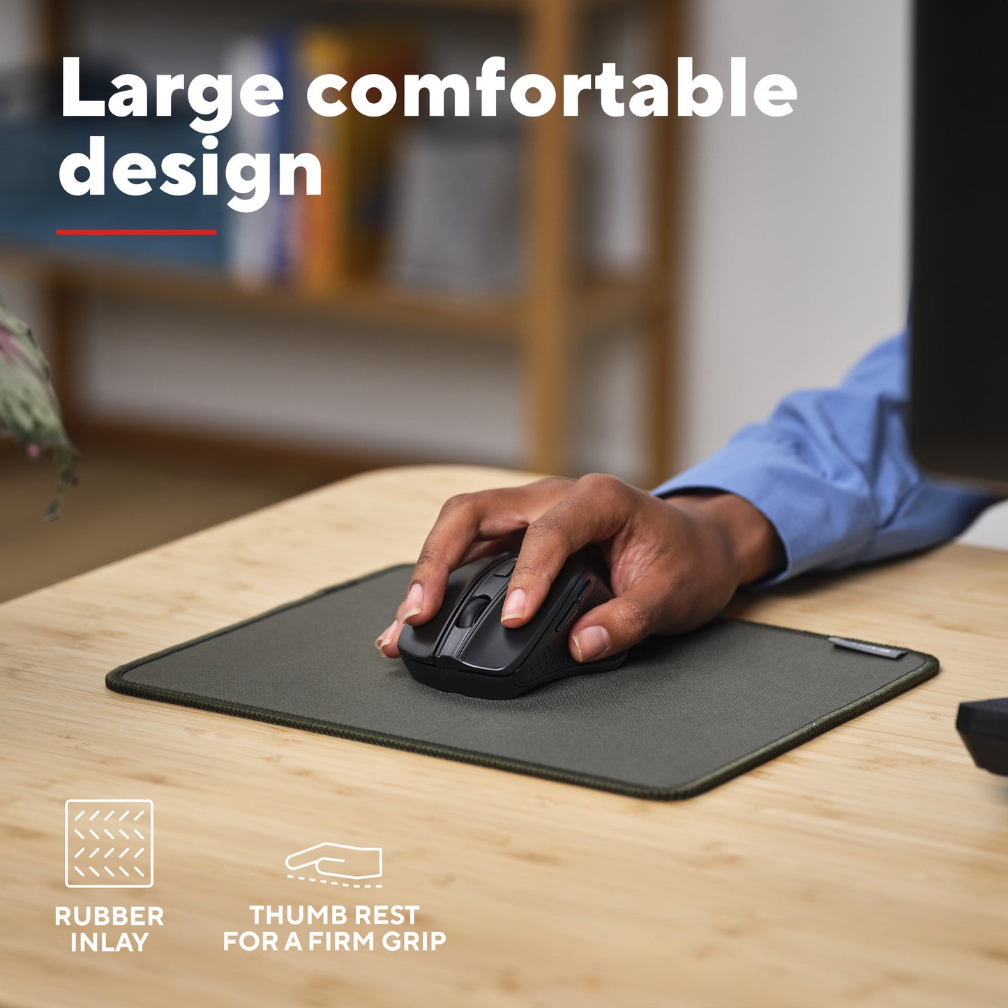 Souris sans fil silencieuse Trust Nito (noir, 800 - 2 200 dpi)