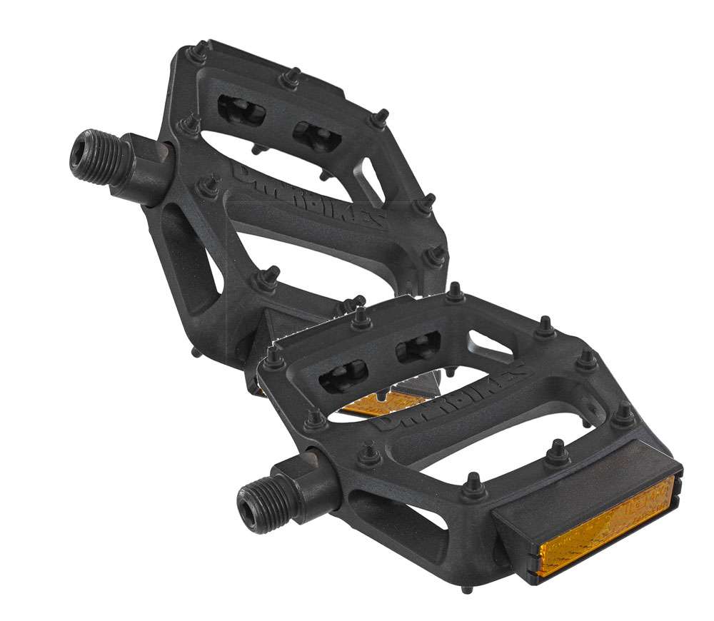 Pédales Dmr v6 noires incl. réflecteurs