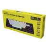 Hator skyfall mag ultima 8k sans fil, clavier de jeu (noir, disposition américaine, hator aurum ice, 65 %, rgb, double-shot pbt, hot-swap, 2,4 GHz bluetooth usb-c)
