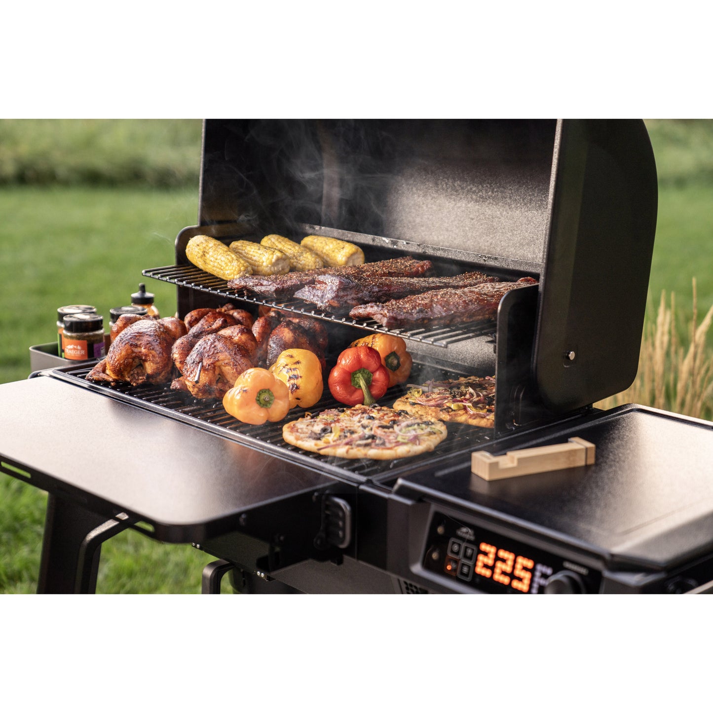 Barbecue à granulés Traeger Woodridge (noir, wifire)