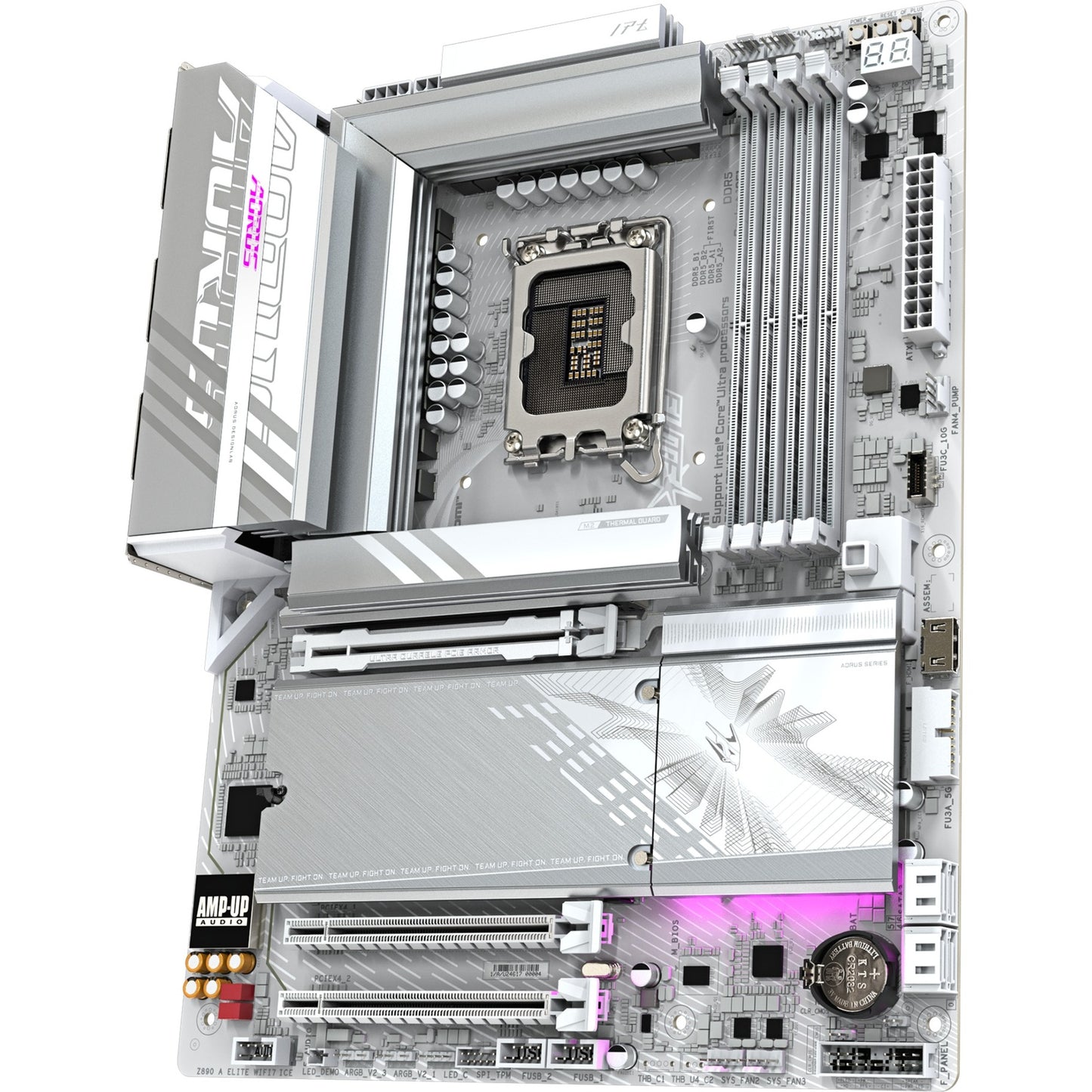 Gigabyte Gigabyte Z890 A Elite WF7 Ice, ATX, LGA1851, Intel® Core ™ Ultra, 4x DDR5, 2,5 GBE, Wi-Fi 7, USB4