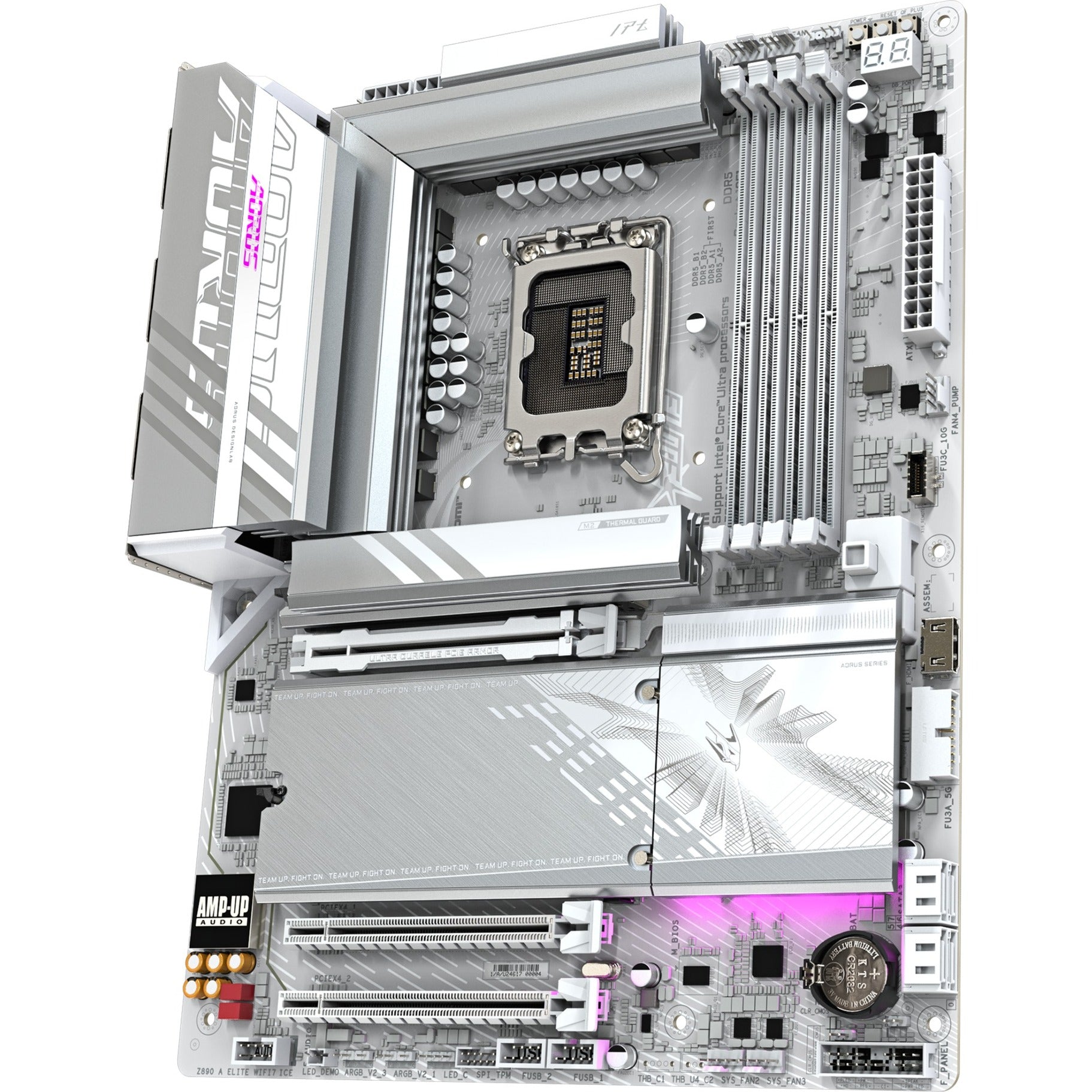 Gigabyte Gigabyte Z890 A Elite WF7 Ice, ATX, LGA1851, Intel® Core ™ Ultra, 4x DDR5, 2,5 GBE, Wi-Fi 7, USB4