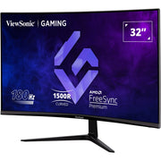 Moniteur de jeu incurvé Viewsonic vx3218-pc-mhd 32 (noir, 2x HDMI, 1x port d'affichage, 180 Hz) - afbeelding 4