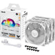 ASUS TUF GAMING TR120 Argb Reverse Fan Pack, 3 pièces