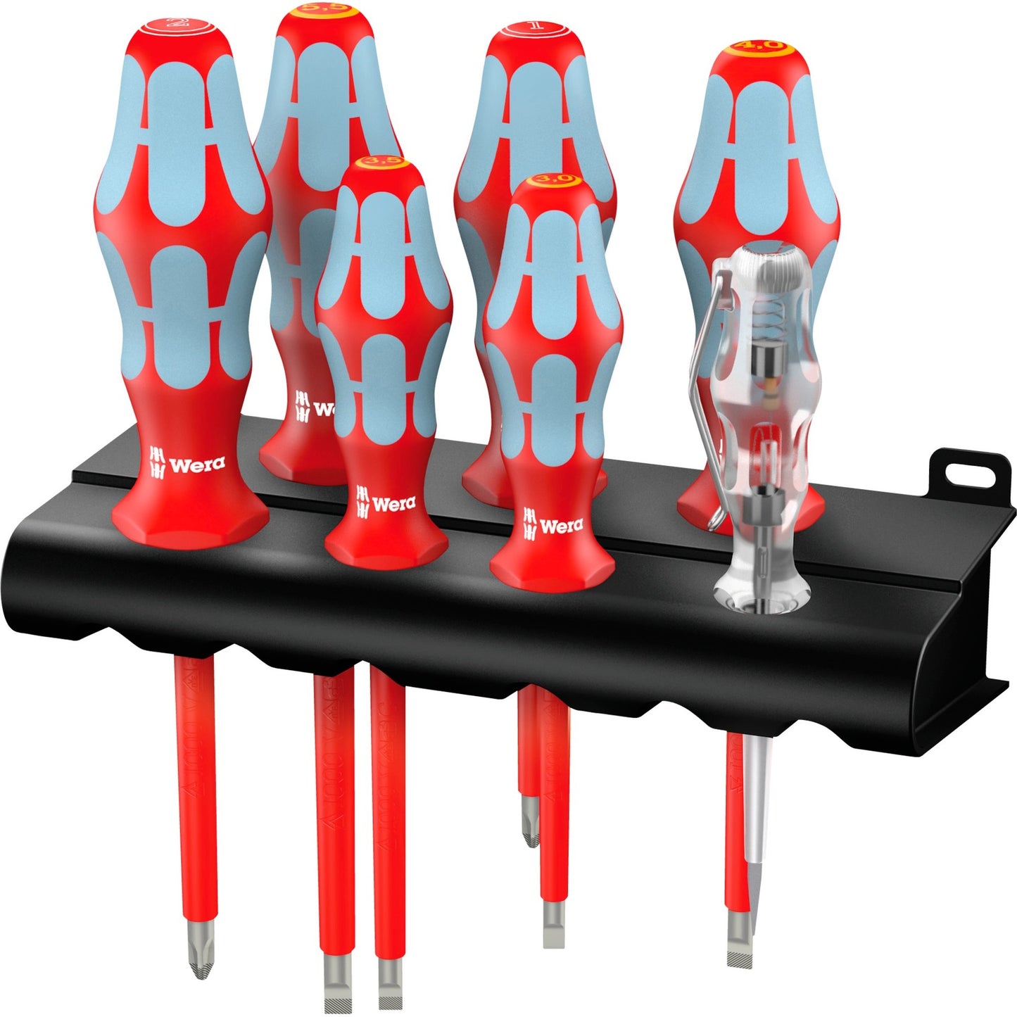 WAA 3160 I 7 Tournevis Set Kraftform Plus, Roest