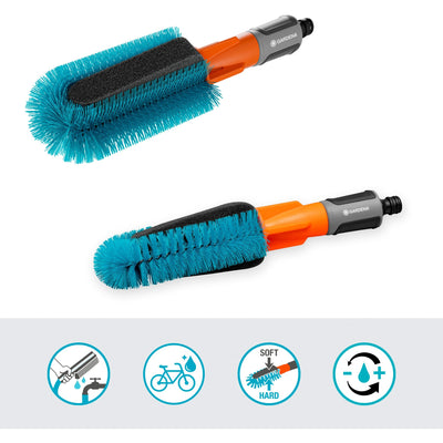 Gardena Cleansystem Fietsbrush, pour les vélos, les remorques