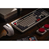 Souris 8bitdo retro r8 - édition n (gris rouge, 50 - 26 000 dpi, Bluetooth USB-C 2,4 GHz) - afbeelding 20
