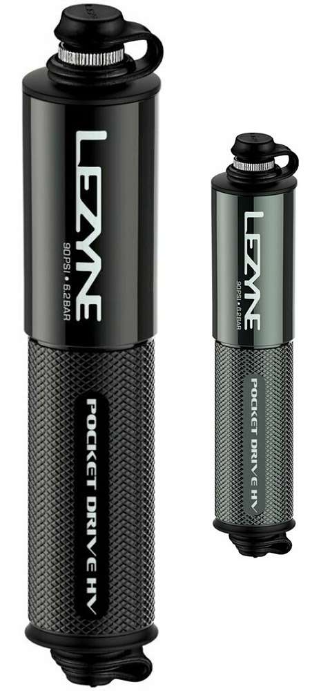 Mini-pompe hv à entraînement de poche cnc Lezyne