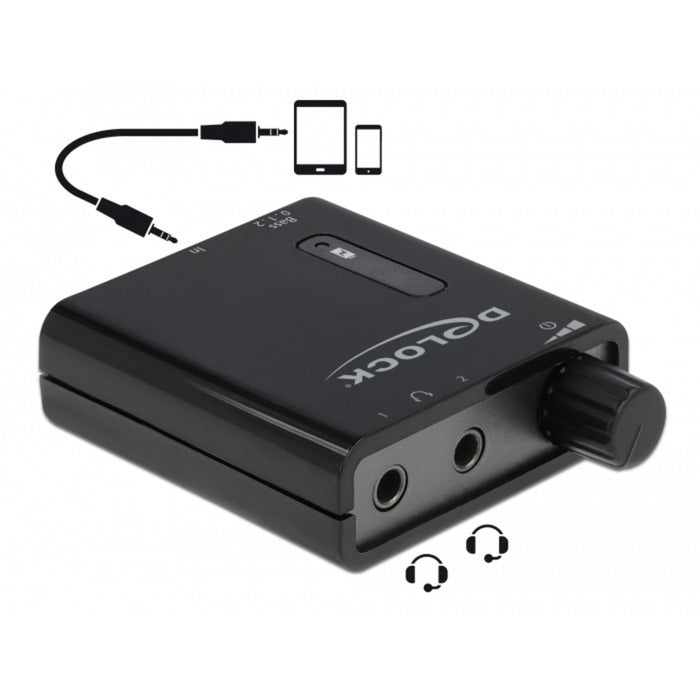 Amplificateur de casque stéréo portable Dellock